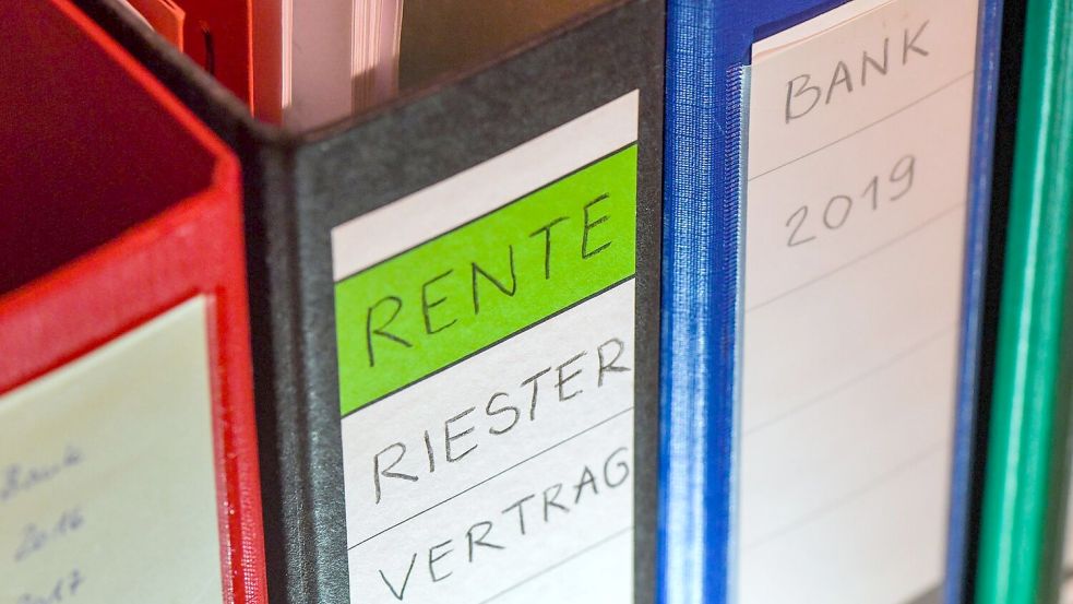 Die Riester-Rente brachte oft wenig Rendite. (Symbolbild) Foto: Patrick Pleul