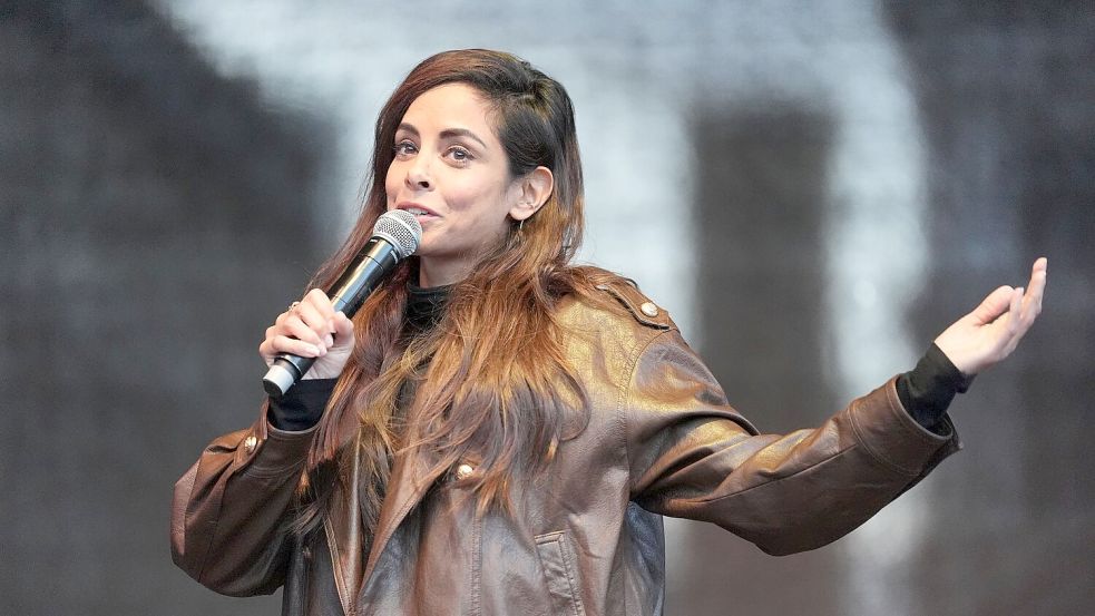 Collien Fernandes, Schauspielerin und Moderatorin, bekam viel Unterstützung. Foto: Marcus Brandt/dpa