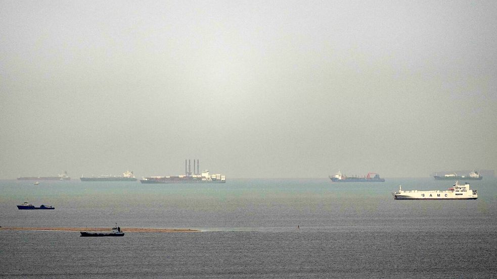 Die Schifffahrt wird durch den Iran-Krieg weiterhin massiv behindert. Foto: Uncredited