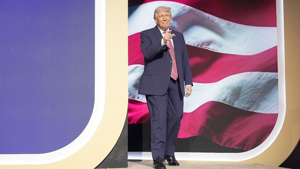 Trump stellt Unterstützung für Nato-Verbündete infrage. Foto: Mark Schiefelbein