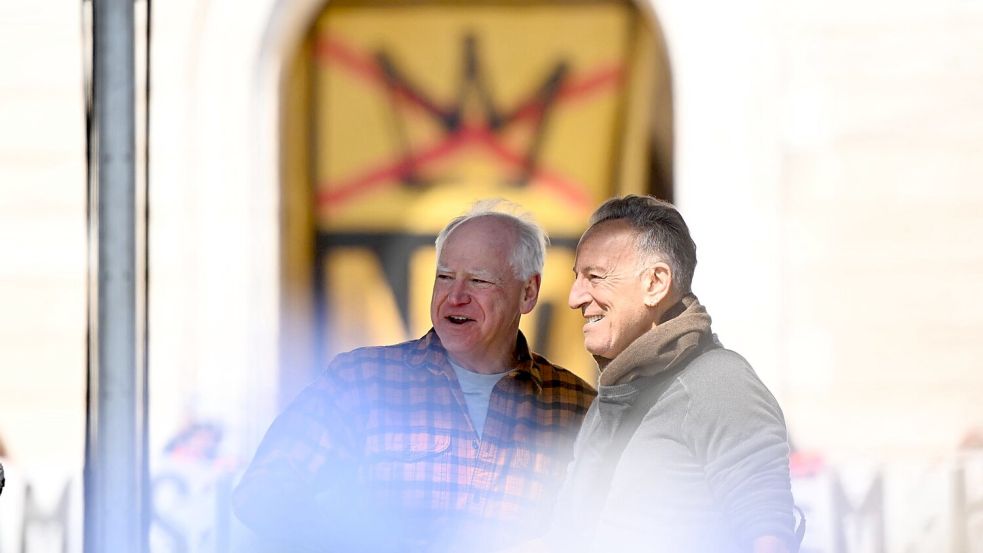 Der Musiker Bruce Springsteen teilt die Kritik an der US-Regierung. Foto: Tom Baker