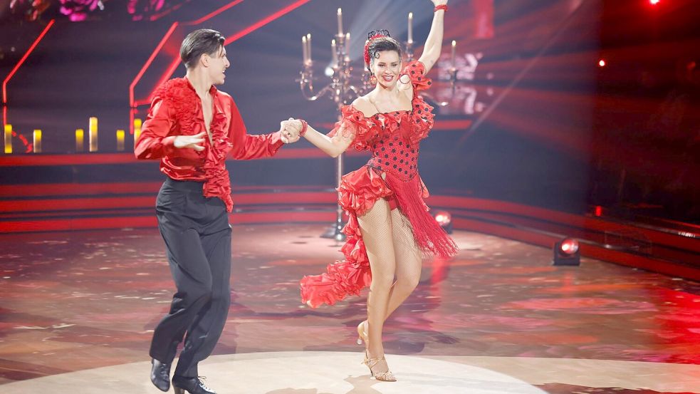 Betty Taube ist in der nächsten Folge „Let’s Dance“ nicht mehr dabei. Foto: Thomas Banneyer