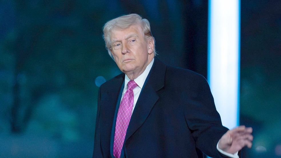 Trump hat nach eigenen Aussagen Irans öl im Blick. Foto: Jose Luis Magana