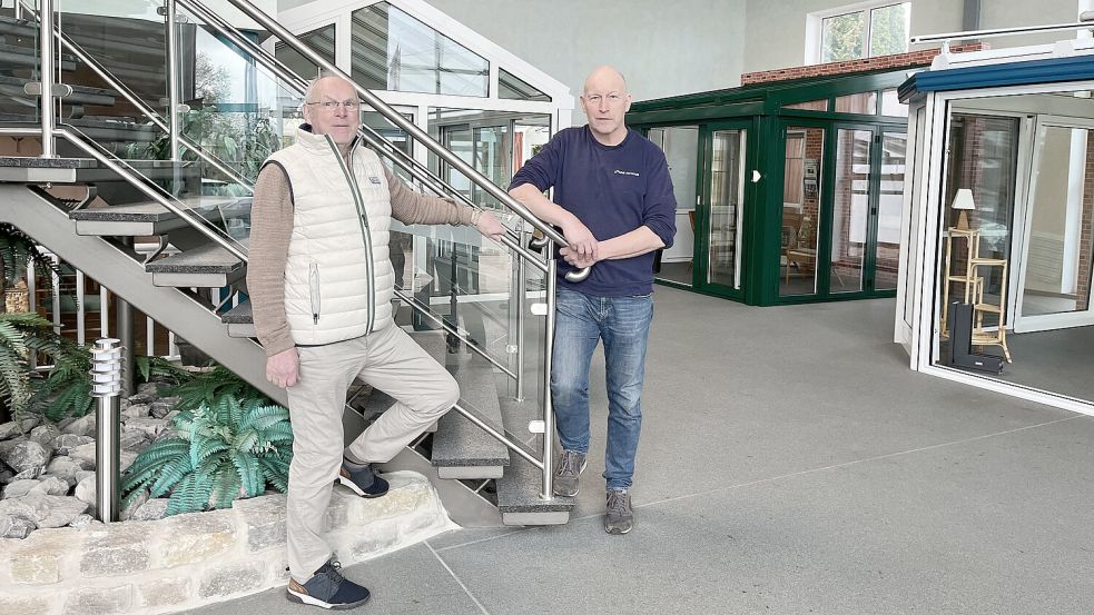 Das Foto zeigt die Firmengründer und Geschäftsführer Harald (links) und Uwe Meyer. Foto: Bleeker