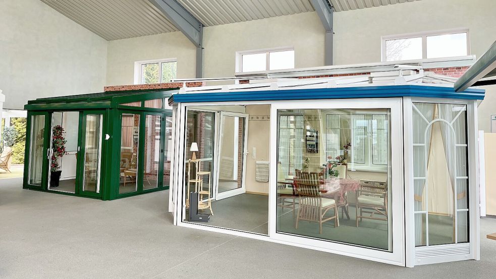 Wintergärten werden nach individuellen Kundenwünschen gefertigt. Foto: Bleeker