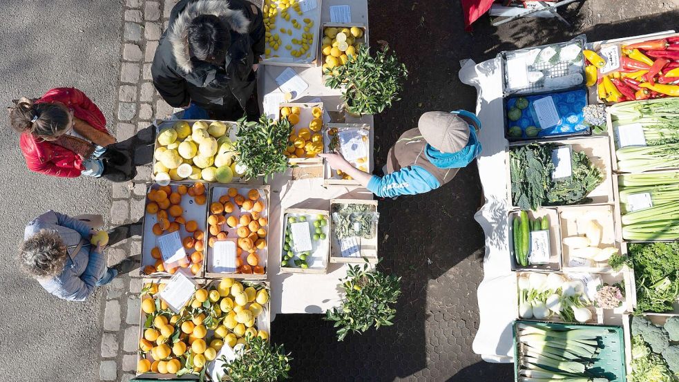 Der Energiepreisschock könnte die Preise für Lebensmittel erneut steigen lassen (Archivbild) Foto: Sebastian Kahnert