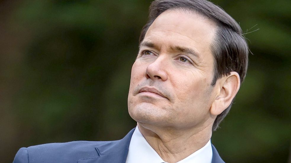 Kritisiert insbesondere Spanien für sein Verhalten im Iran-Krieg - US-Außenminister Marco Rubio. (Archivbild) Foto: Michael Kappeler/dpa