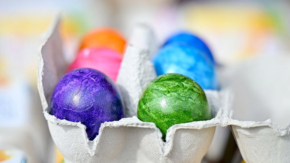 Ein guter Teil der Ostereier kommt aus dem Ausland. Foto: Jennifer Brückner