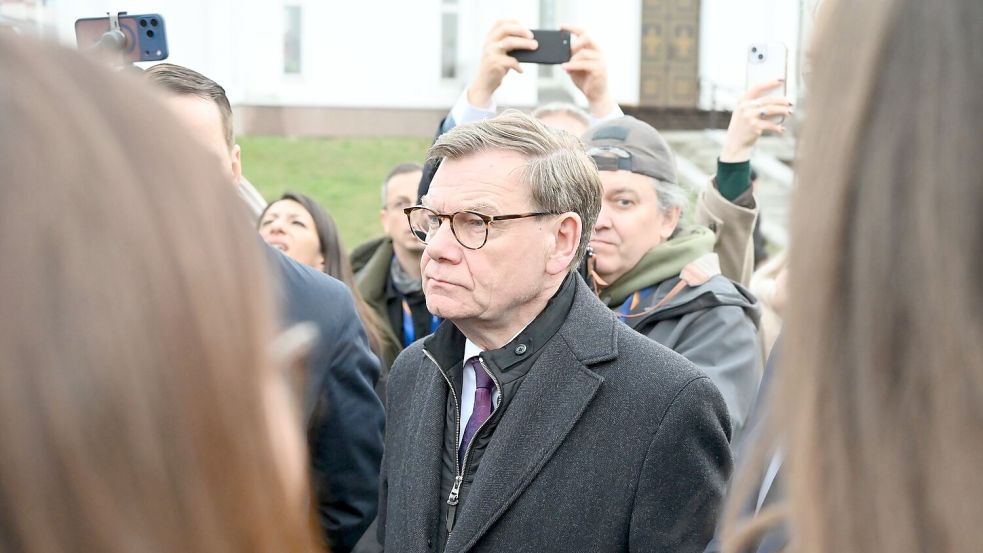 Auch der deutsche Außenminister Johann Wadephul ist in die Ukraine gereist. Foto: Ansgar Haase/dpa