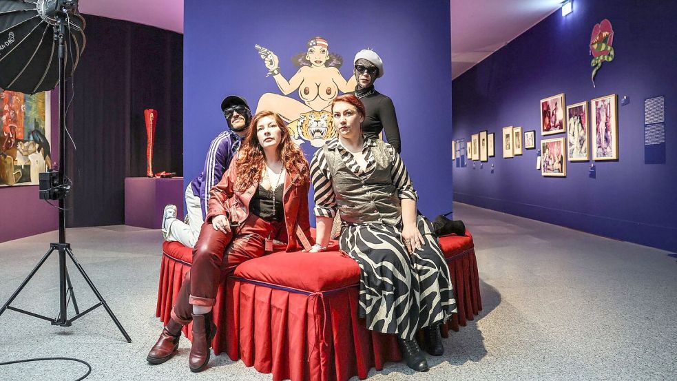 Mehrere Sexarbeitende haben an der Ausstellung „Sex Work“ in der Bundeskunsthalle mitgewirkt, um die Schau um die Binnenperspektive zu bereichern. Foto: Oliver Berg