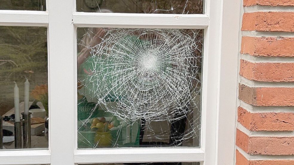 Die Einbrecher probierten durch das Küchenfenster in das Haus zu gelangen. Foto: privat