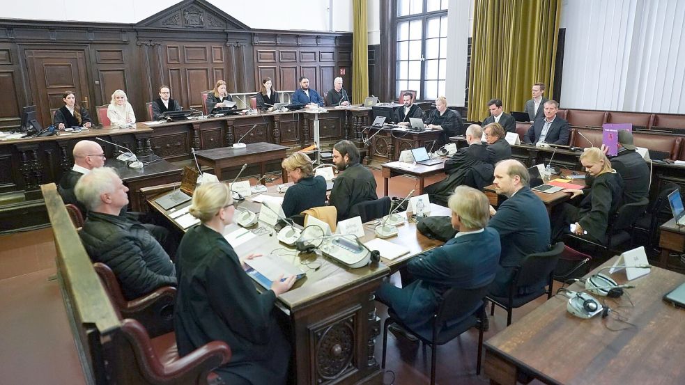 Es ist bereits der 43. Verhandlungstag. Foto: Marcus Brandt/Pool dpa/dpa