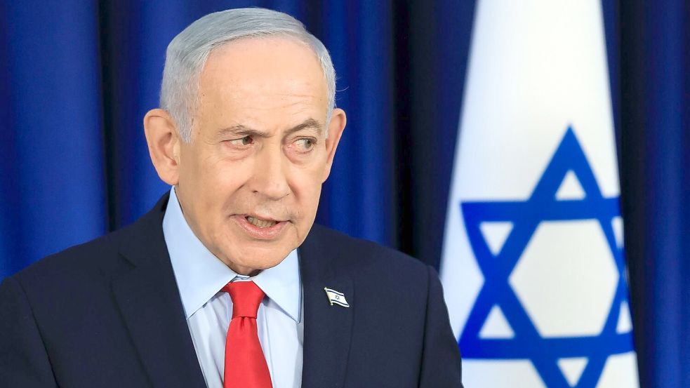 Israels Premier lässt vorerst weiter den Iran angreifen. (Archivbild) Foto: Ronen Zvulun/Pool Reuters/dpa