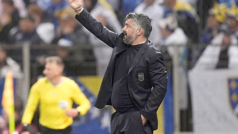 Die Tage von Nationaltrainer Gennaro Gattuso dürften gezählt sein. Foto: Fabio Ferrari/LaPresse via AP/dp