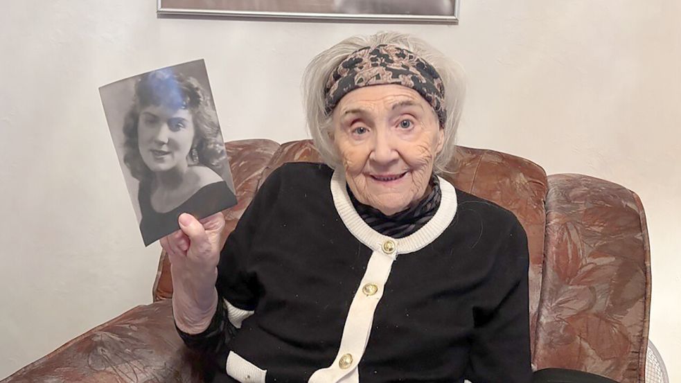 70 Jahre Altersunterschied und doch dieselbe Person. Foto: Pia Pentzlin