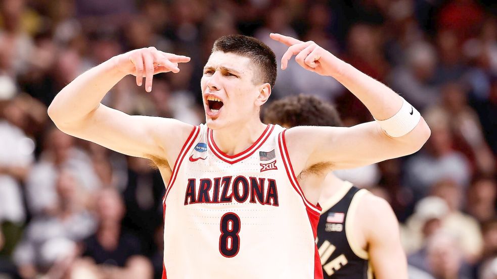 Kharchenkov verabschiedete sich vom FC Bayern und spielt nun bei den Arizona Wildcats. Foto: Kelley L Cox