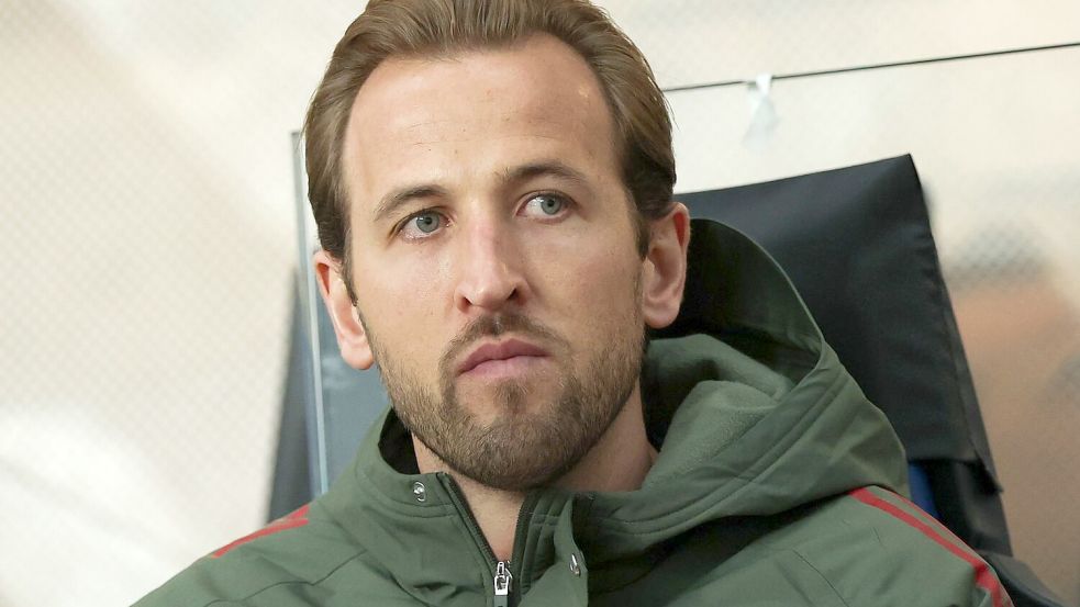 Harry Kane hat eine Blessur am Sprunggelenk. (Archivbild) Foto: Jan Woitas
