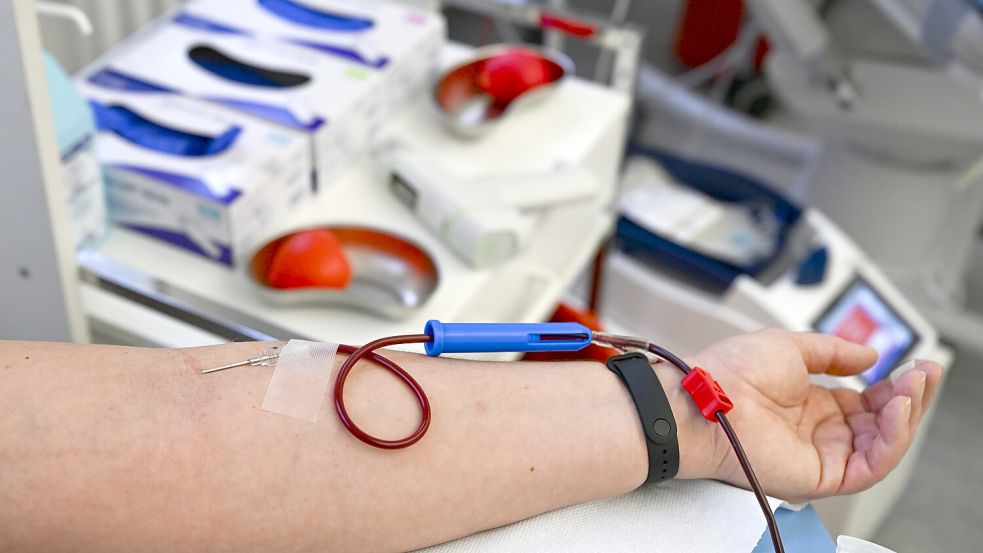 Von 13 bis 18 Uhr kann Blut gespendet werden. Foto: Jens Kalaene/dpa