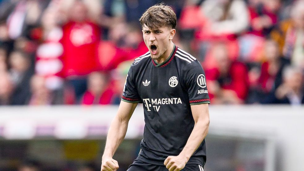 Tom Bischof überzeugte beim FC Bayern in Freiburg. Foto: Tom Weller