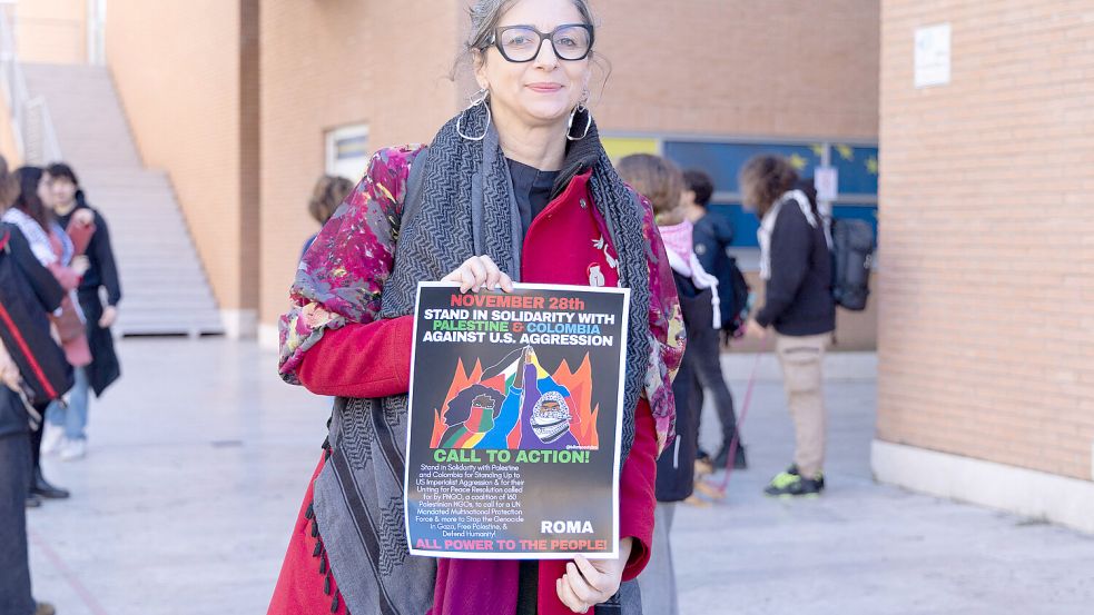 Francesca Albanese wirft Israel einen Völkermord in Gaza vor. Für derartige Aussagen wurde sie durch die USA sanktioniert. Foto: Imago/Abacapress