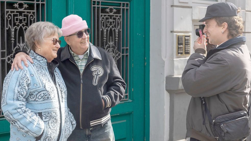 Angela und Alojz Abram wollen unter anderem älteren Menschen zeigen, dass es nie zu spät ist für Veränderung. Foto: Helmut Fricke/dpa