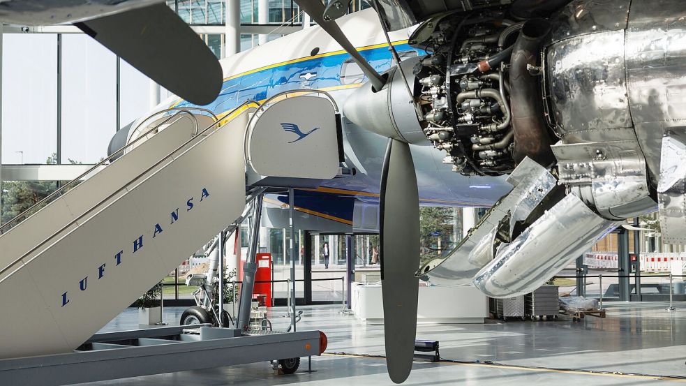 Lufthansa eröffnet ein neues Besucher- und Kongress-Zentrum in Frankfurt. Foto: Hannes P. Albert/dpa