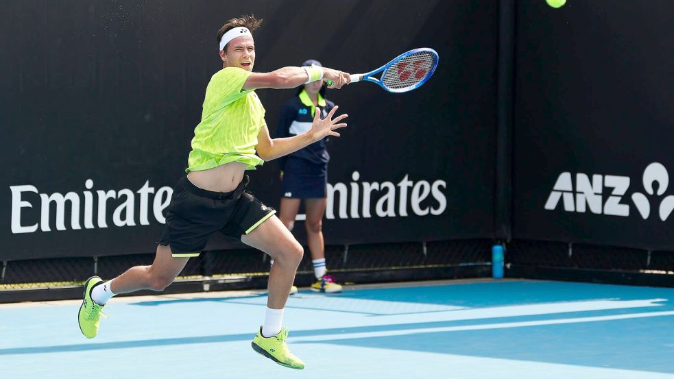 Daniel Altmaier ist in Monte-Carlo ausgeschieden. (Archivbild) Foto: Frank Molter