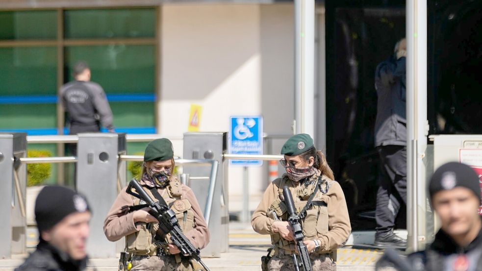 Angreifer und Polizei lieferten sich Schusswechsel Foto: Khalil Hamra