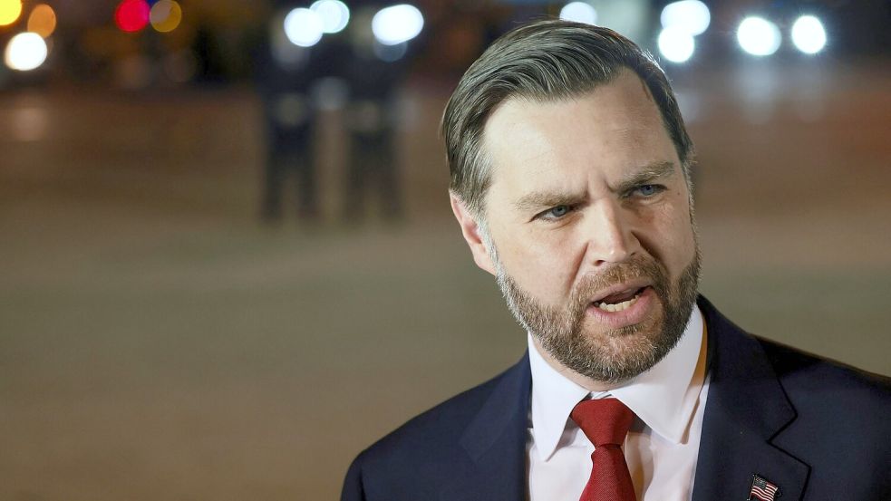 US-Vizepräsident JD Vance bezeichnete die zwischen den USA und dem Iran vereinbarte Waffenruhe als „fragil“. Foto: Jonathan Ernst