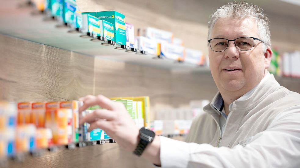 Apotheker Jens König aus Riepe leidet schon seit 15 Jahren an chronischen Schmerzen. Foto: Klaus Ortgies