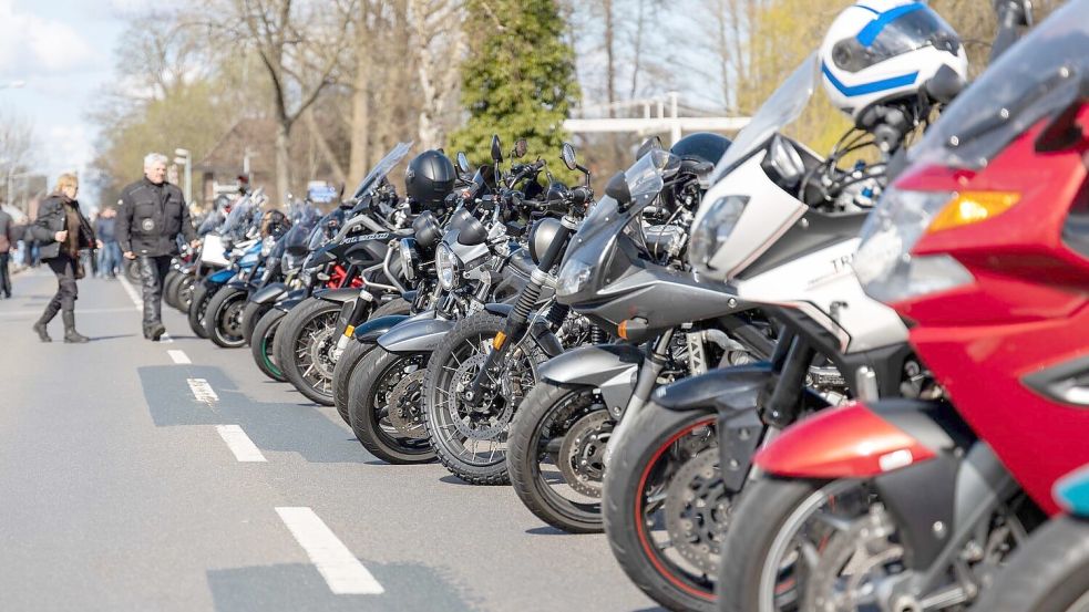 Der Frühlingstreff in Augustfehn ist für viele Biker ein Höhepunkt im Kalender. Foto: Veranstalter