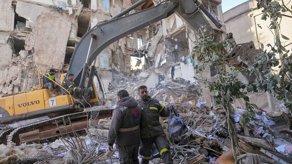 Es gibt mehr als 200 Todesopfer und große Zerstörungen durch Israels Angriffe auf den Libanon. Foto: Hassan Ammar