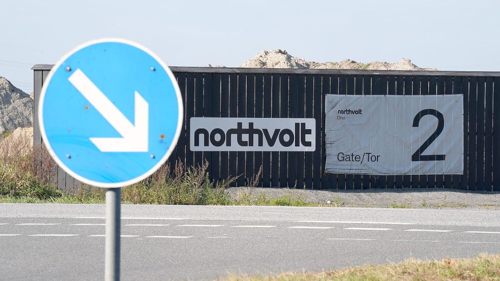 Der Schaden für den Steuerzahler durch die Insolvenz von Northvolt fällt geringer aus als zunächst befürchtet. (Archivbild) Foto: Marcus Brandt
