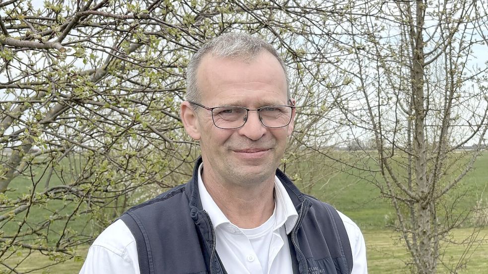 Roelf Odens will Bürgermeister in der Krummhörn werden. Foto: Hannah Weiden