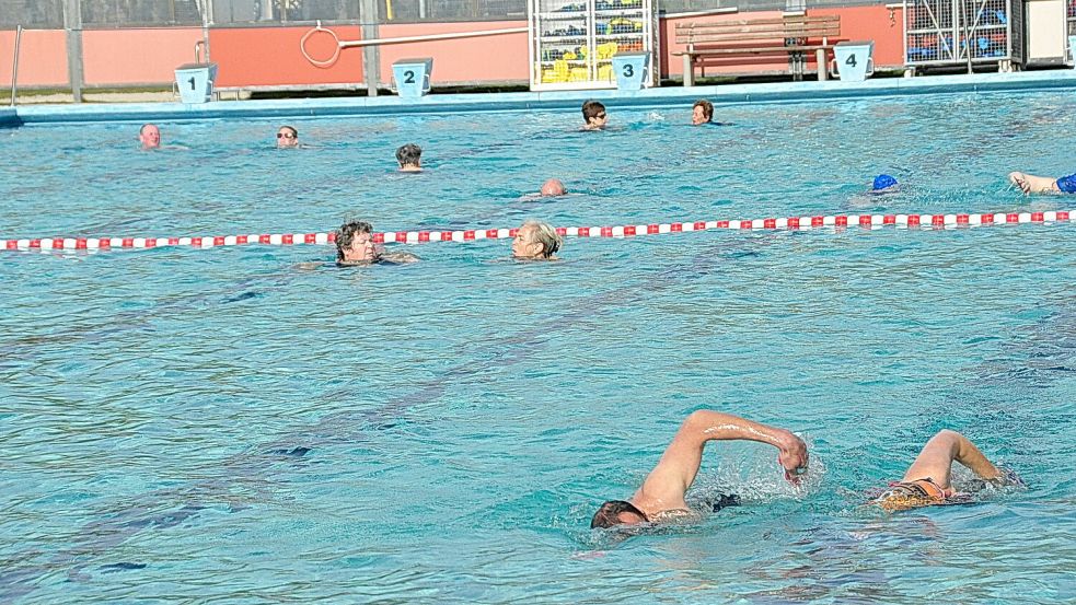 Die Saison 2026 im Friesenbad ist eröffnet. Foto: Bodo Wolters