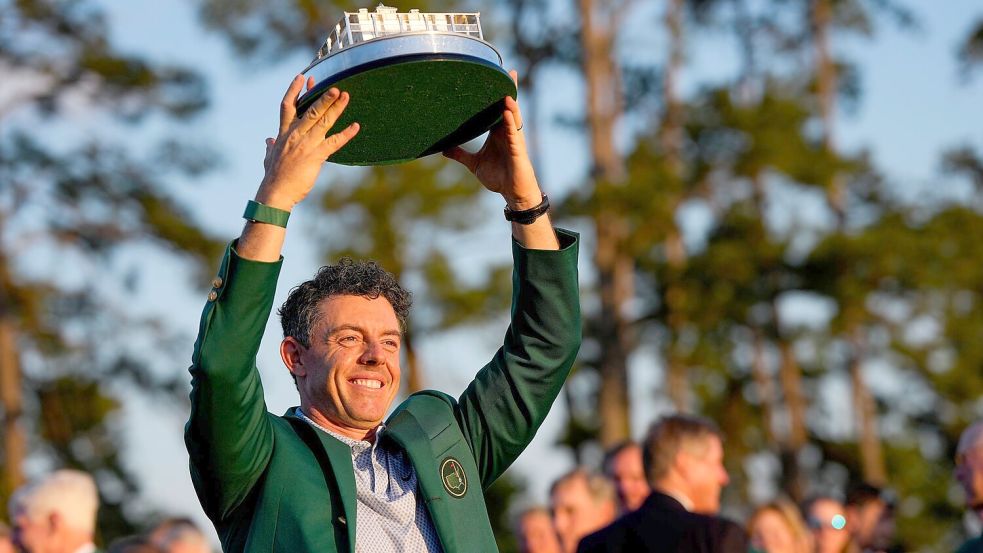 Rory McIlroy ist erst der vierte erfolgreiche Titelverteidiger in der Geschichte des Masters. Foto: David J. Phillip