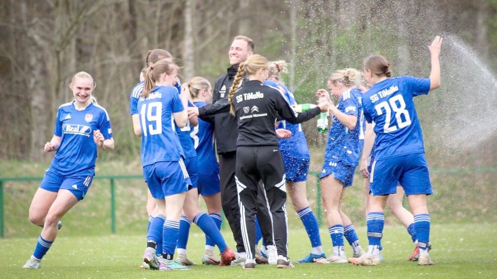 Party war nach dem Abpfiff angesagt. Foto: Verein