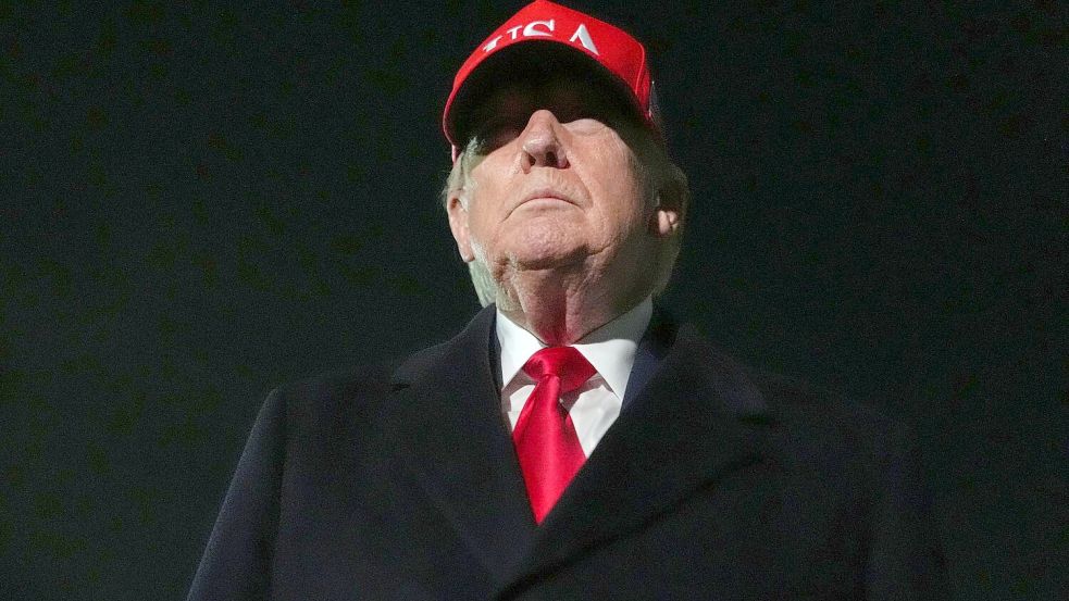 US-Präsident Donald Trump wettert massiv gegen den Papst. Foto: Julia Demaree Nikhinson