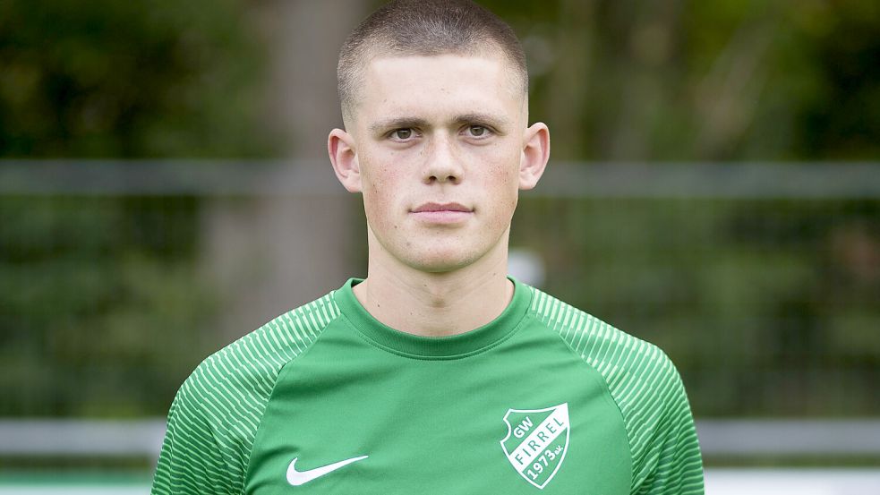 Lukas Koch ist Stammspieler bei Grün-Weiß Firrel. Foto: Jens Doden/ Emden