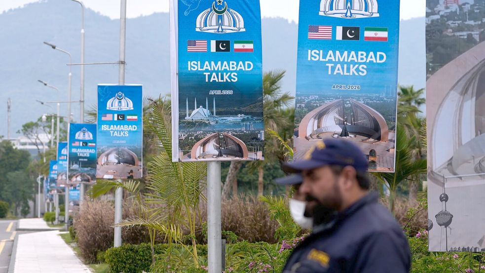Gespräche zwischen den Kriegsparteien Iran und USA in Islamabad hatten am Wochenende nicht zu einer Einigung geführt. (Symbolbild) Foto: Anjum Naveed
