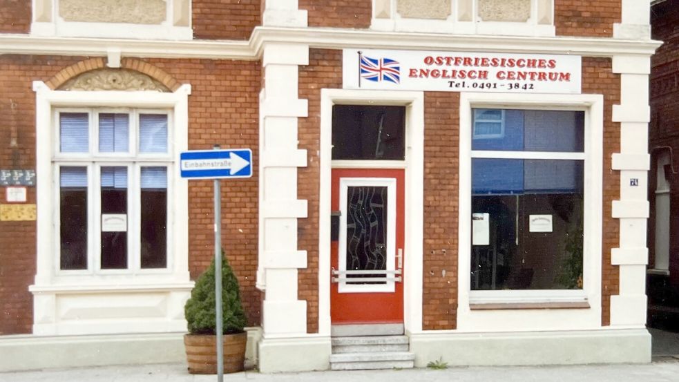 Rachael Protheroe eröffnete ihre erste Sprachschule unter dem Namen „Ostfriesisches Englisch-Zentrum“ in der Friesenstraße in Leer. Foto: privat