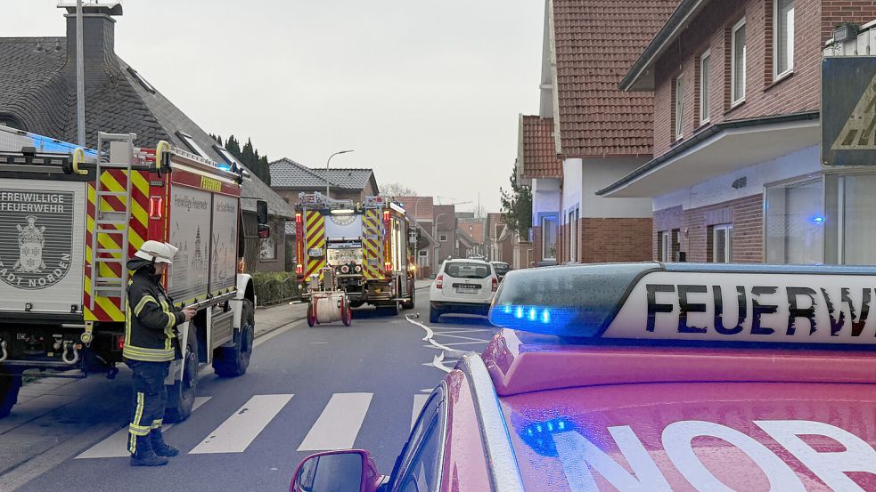 Ein größerer Brand in der Wohnung in Norden konnte verhindert werden. Foto: Feuerwehr Norden/Thomas Weege