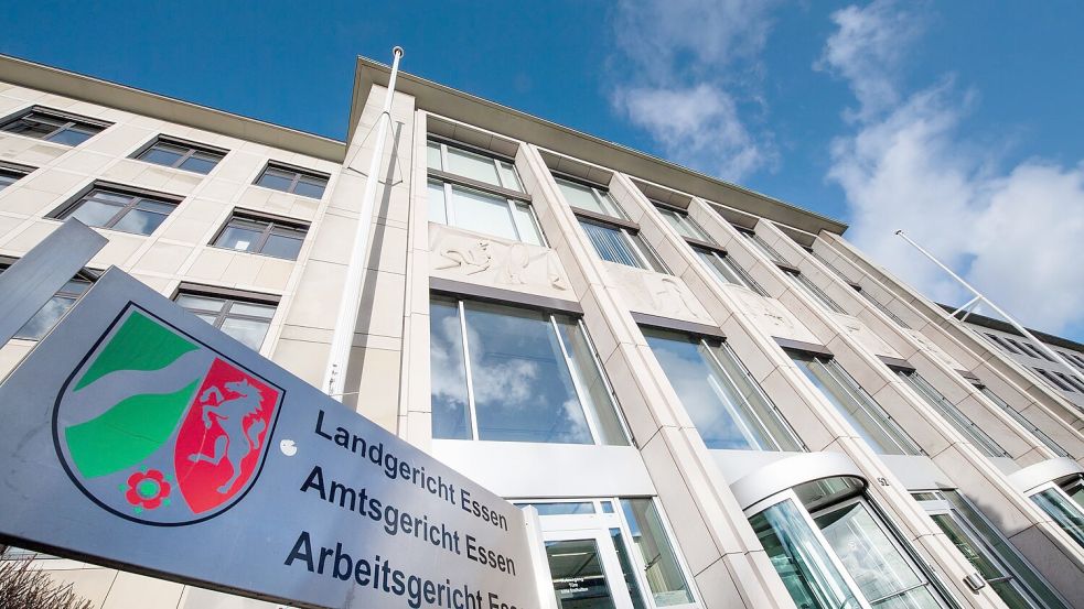 Vor dem Landgericht Essen beginnen Mitte Juni die ersten Prozesse zum Millionen Coup in Gelsenkirchen Foto: Bernd Thissen