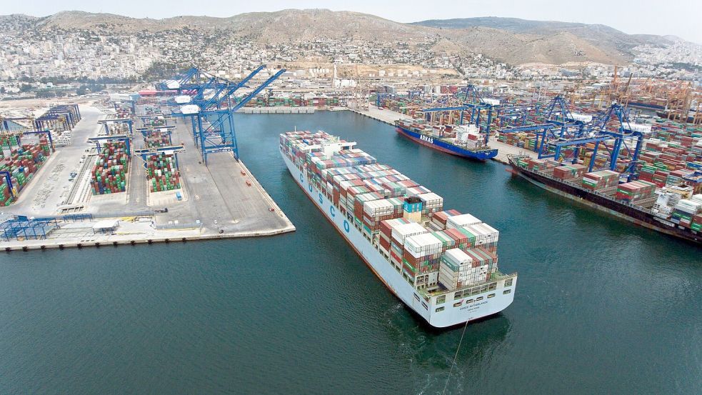 Hafen von Piräus: Größte Handelsflotte der EU. (Archivbild) Foto: Panos Tomadakis