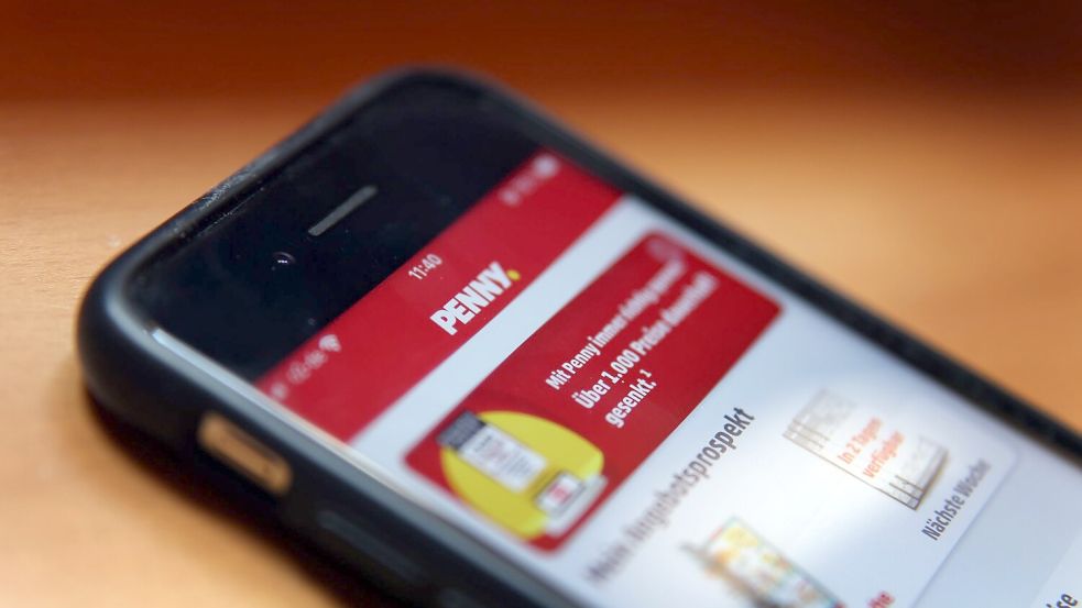 Einige Rabatte von Penny sind ausschließlich App-Nutzern vorbehalten. Foto: Karl-Josef Hildenbrand