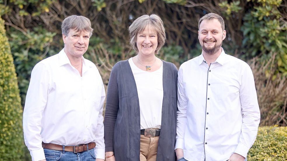 Die Geschäftsführung der Alwin Christians GmbH. Fotos: Privat