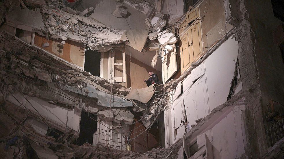 Im Libanon wurden Hunderte Menschen getötet durch israelische Angriffe. Foto: Emilio Morenatti