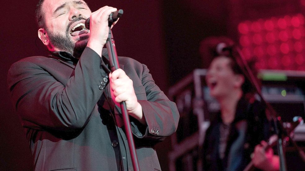 Aplhaville-Sänger Marian Gold ist kein Fan der Politik des US-Präsidenten. Foto: dpa/Maciej Kulczyñski