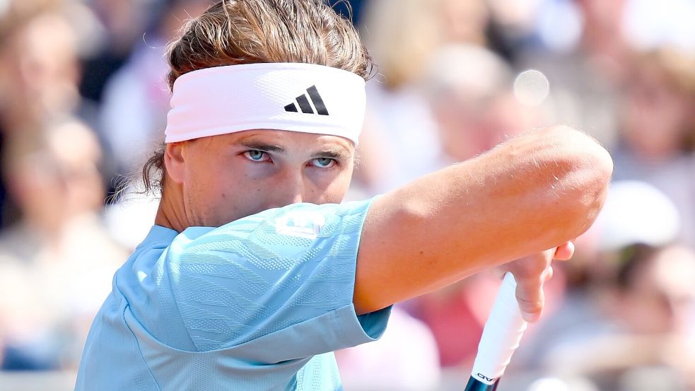 Alexander Zverev ist gegen Flavio Cobolli im Halbfinale von München ausgeschieden. Foto: Sven Hoppe