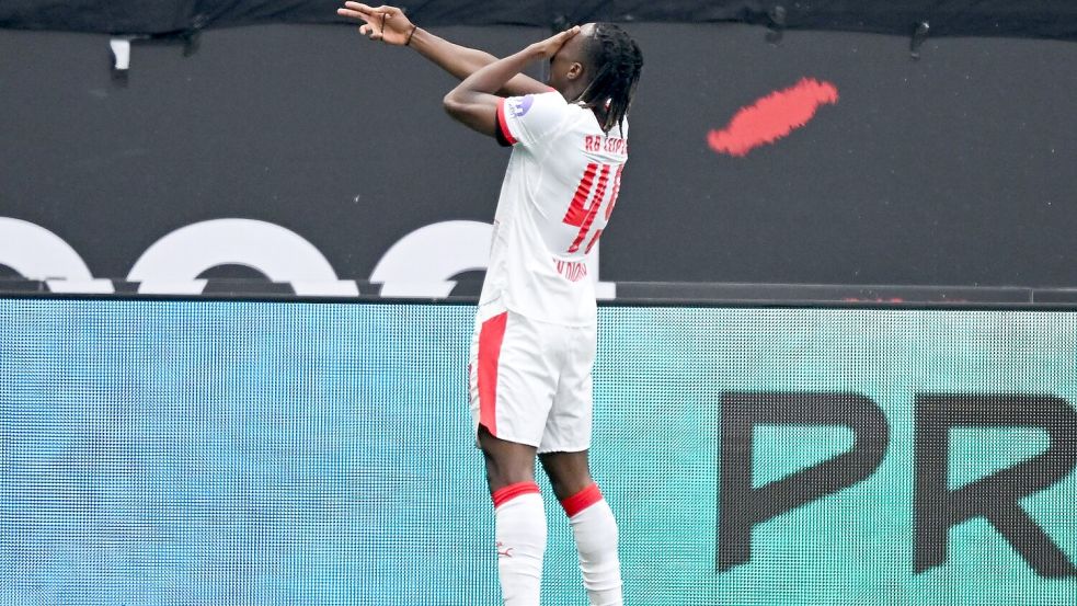 Erzielte sein 12. Saisontor: Yan Diomande. Foto: Florian Wiegand